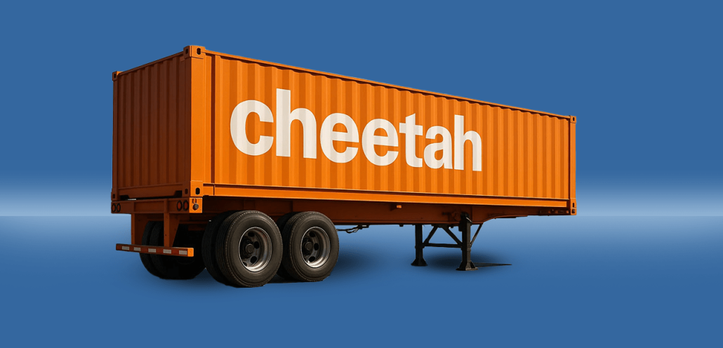 2 axle conteiner trailer
